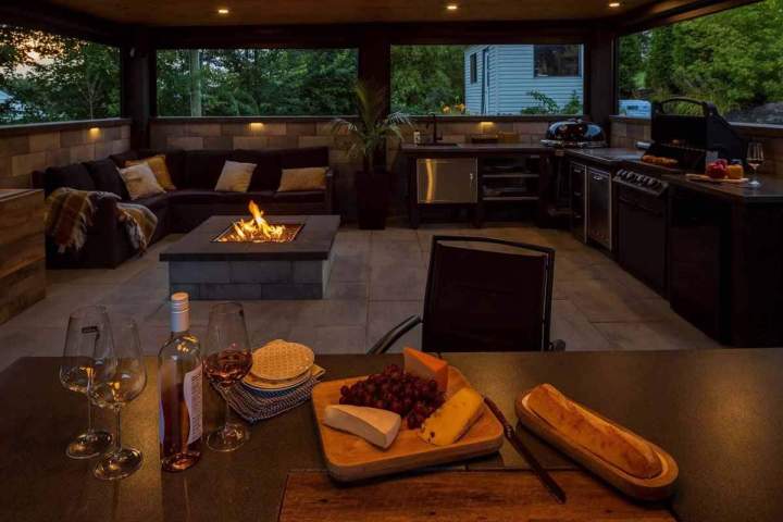 Cuisine extérieur Beauce