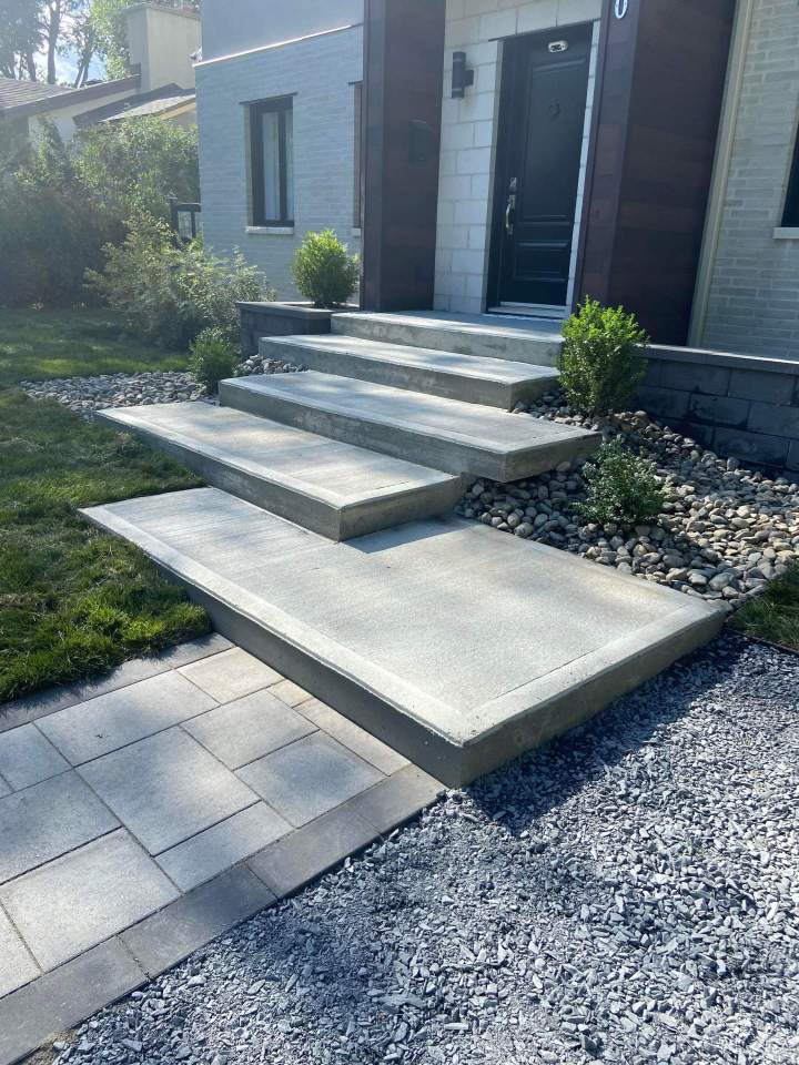 Installation de dalle de béton Beauce