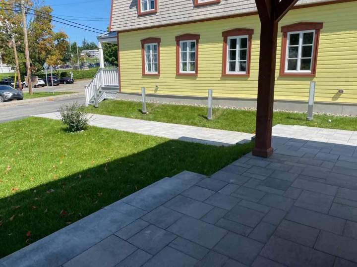 Aménagement de cour extérieure Beauce