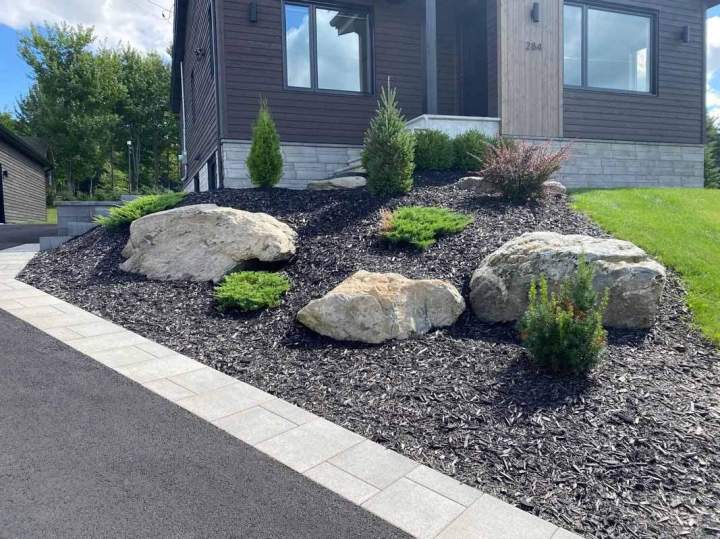 Aménagement de cour extérieure Beauce