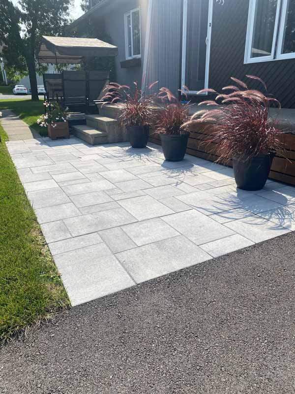 Aménagement extérieur résidentiel Beauce