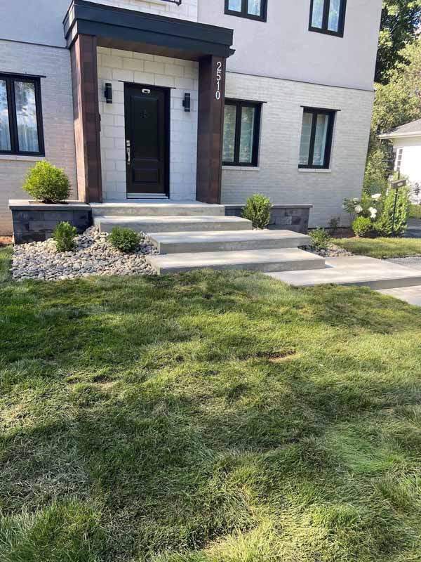 Aménagement de cour extérieure Beauce