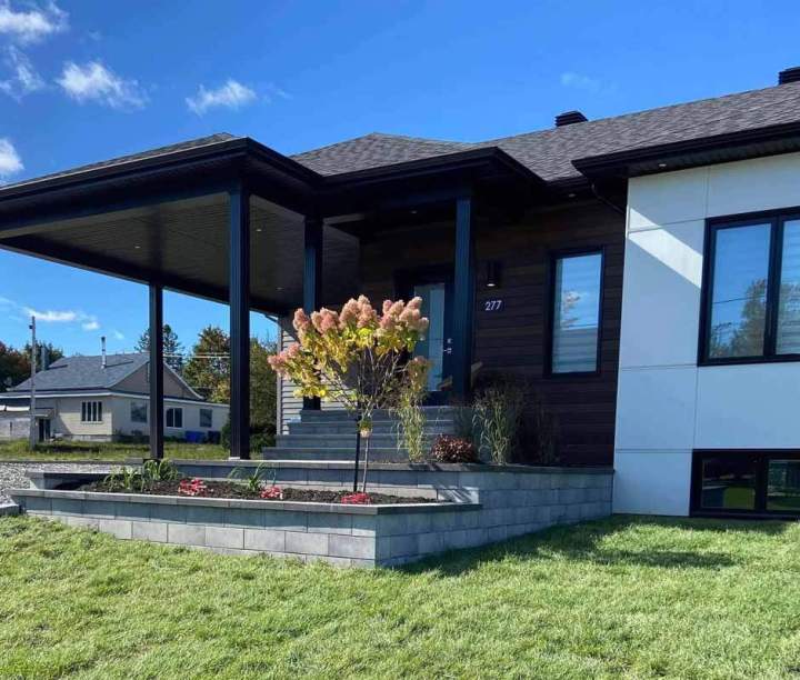 Aménagement extérieur résidentiel Beauce