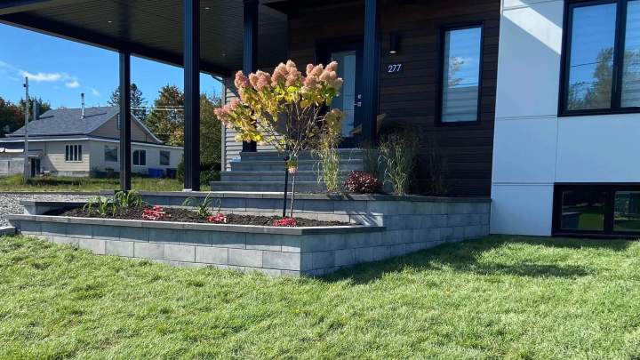 Aménagement paysager Beauce